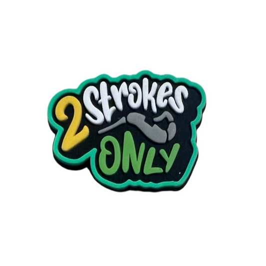 2 Strokes Only Croc Charm - Strictly Wild