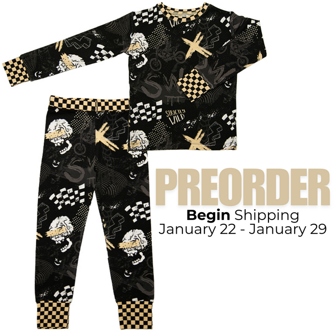 SW Bones 2 Piece Pajamas - PREORDER