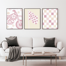 Load image into Gallery viewer, Moto Girl Wall Prints - Digital Download
