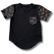 Load image into Gallery viewer, Bike Life Drop Cut Pocket T-Shirt
