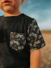 Load image into Gallery viewer, Bike Life Drop Cut Pocket T-Shirt (discontinuing)
