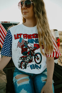 Let Freedom Ring & Dirt Fling T-Shirt