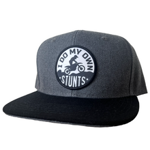 Load image into Gallery viewer, I Do My Own Stunts Snapback Hat
