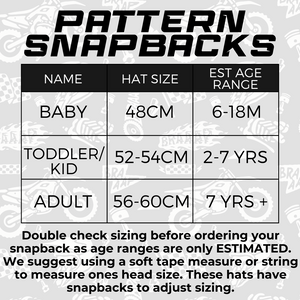 Lightning Speed Snapback Hat - SIGN UP FOR A RESTOCK NOTIFICATION