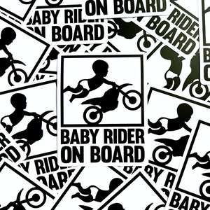 Baby Rider On Board Sticker - Ready To Ship