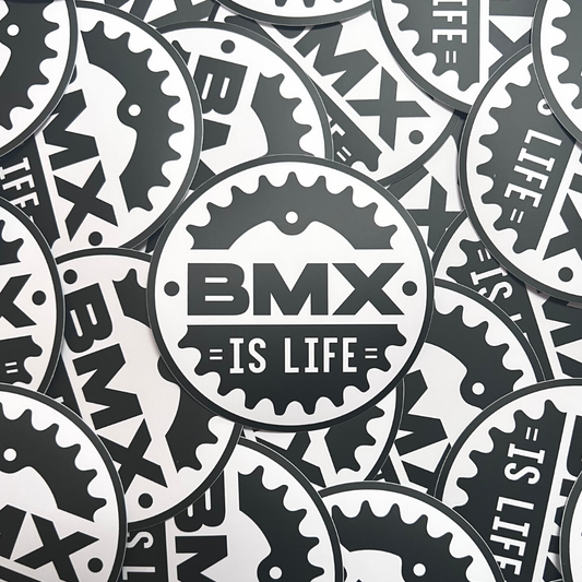 BMX Is Life Sticker - Strictly Wild